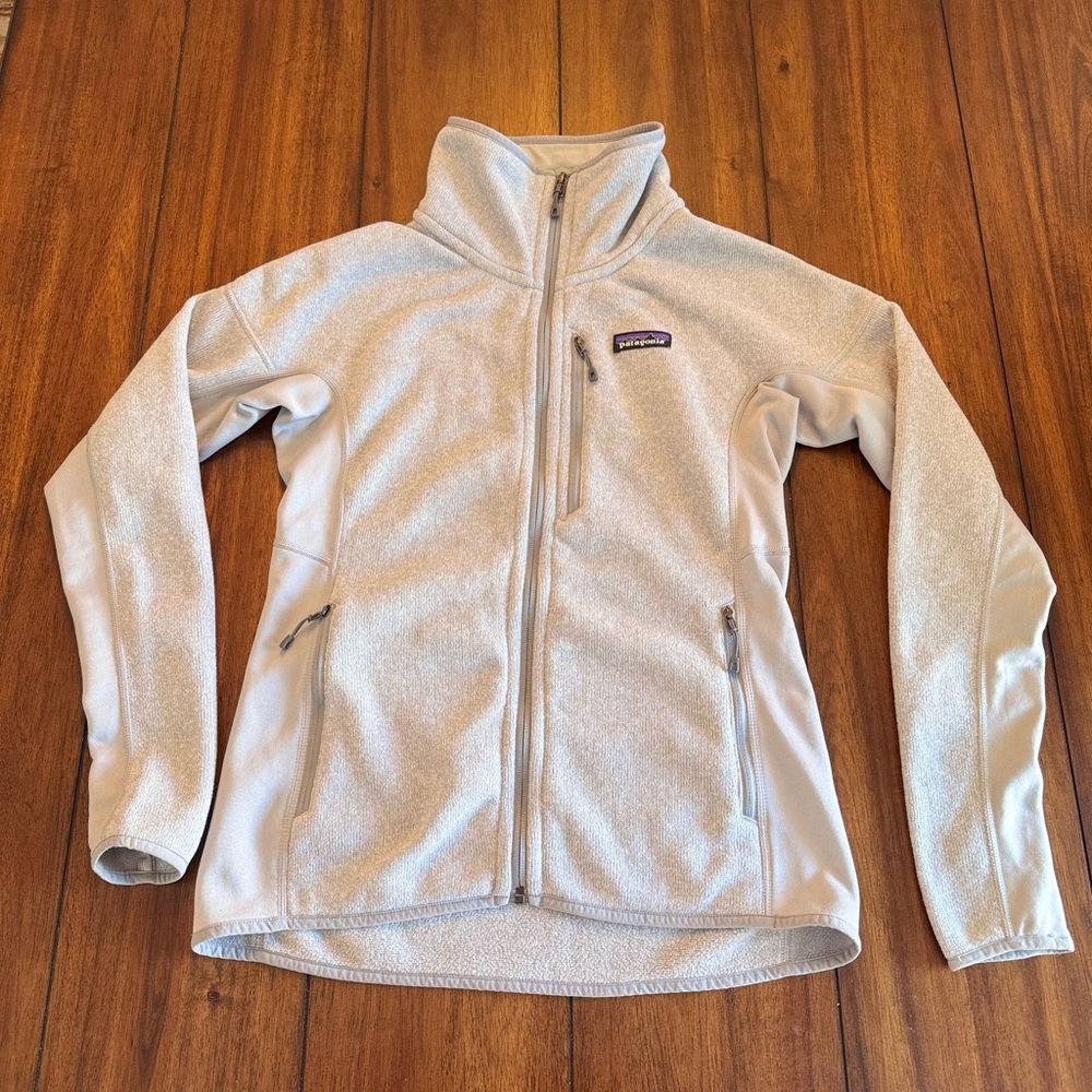 Patagonia Women’s Performance Better‎ Sweater Full Zip Jacket Grey Size Small